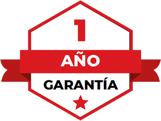 1 año de garantía